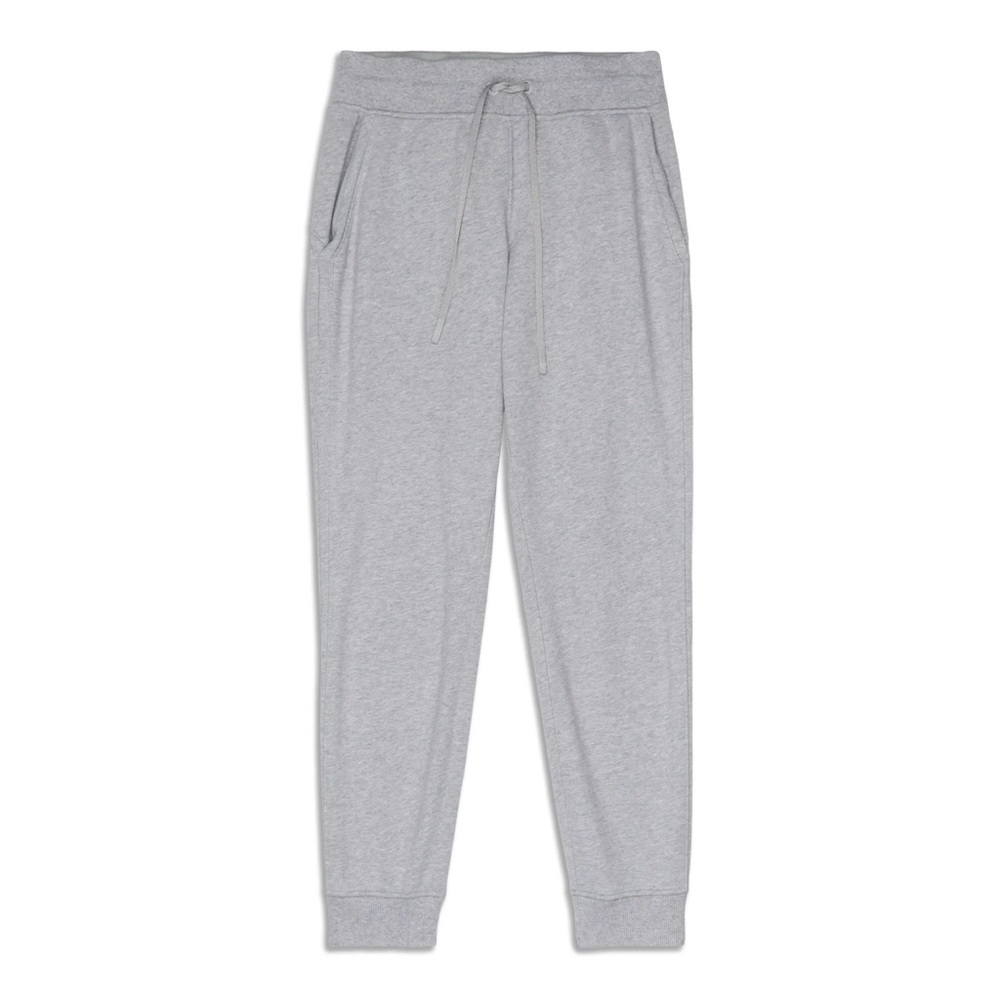 light grey lululemon scuba joggers